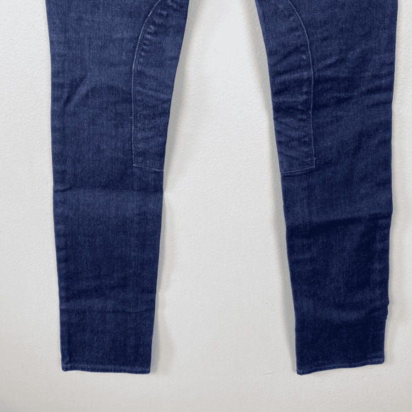J Brand Suzuki Motorcycle Jeans Stinson Low Rise Skinny Jean Dark‎ Wash Size 26 - Picture 10 of 13